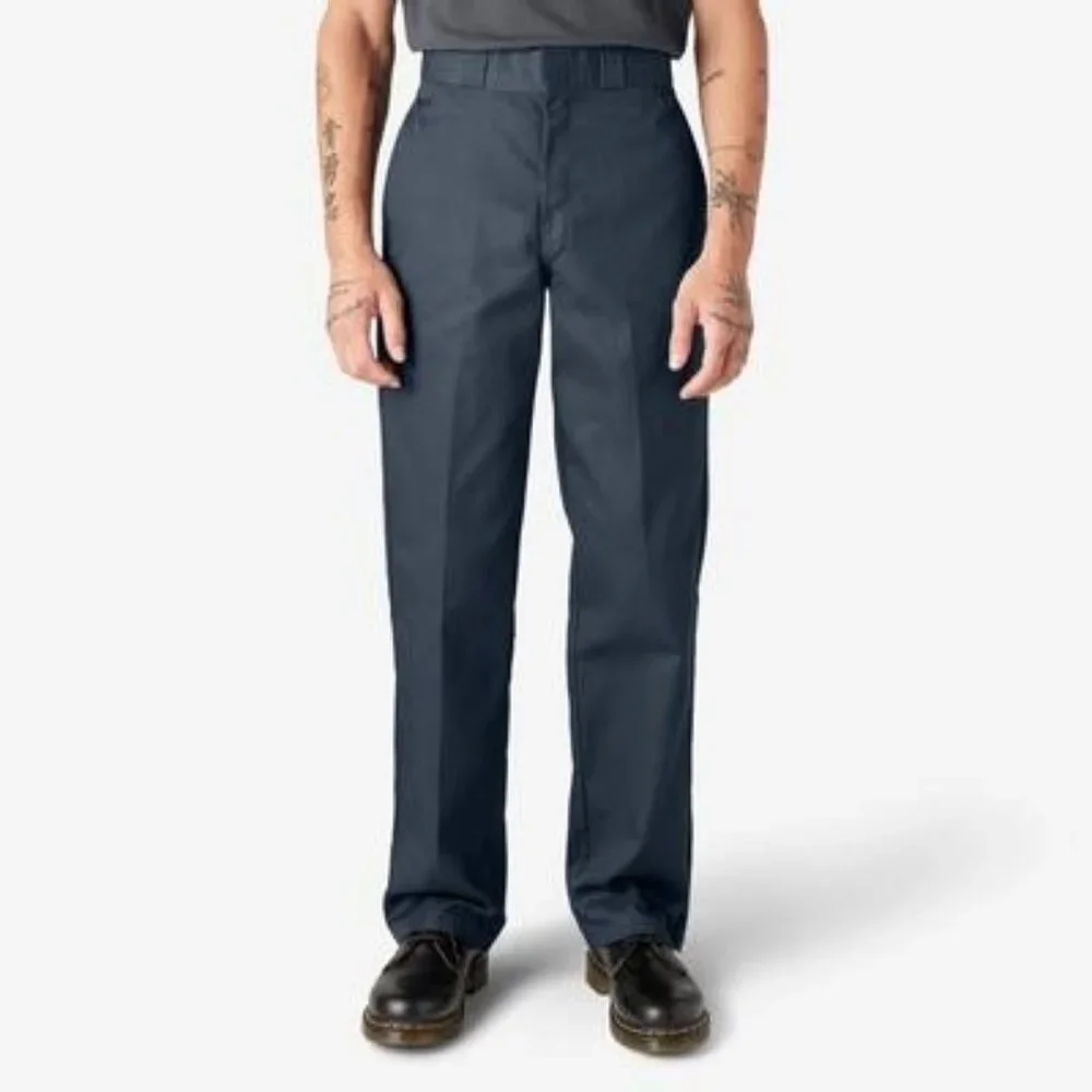 NEW Dickies Men's Original Fit 874 Work Pants Size 42 x 30 Dark Navy Blue